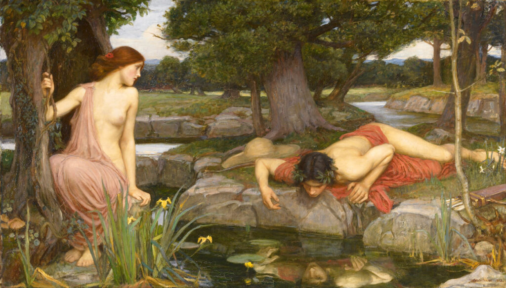 Mitologiczna tragedia w romantycznym stylu – Echo i Narcyz oczami prerafaelitów